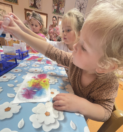 Projektové dny ve školce: barvy a smysly