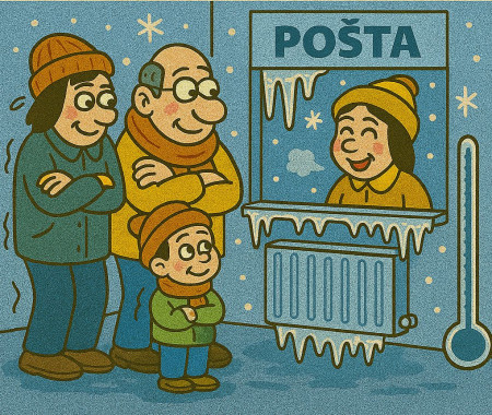 Kotel na poště vypověděl službu	